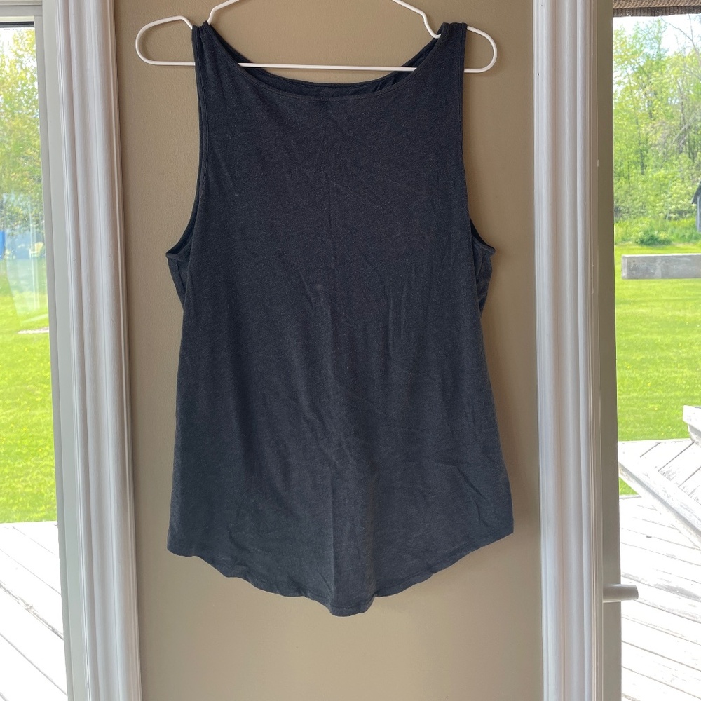 Under Armour Grey Tank Top - Size medium